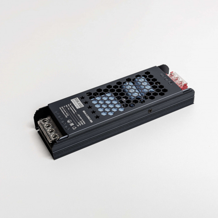 Источник питания 48В для магнитных трековых шинопроводов внешний MKA-2-DRO-300 Mikami Terra 300Вт 48В 190x60x29