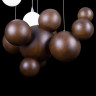 Подвесная люстра LOFT IT 10161 Dark wood Ginger