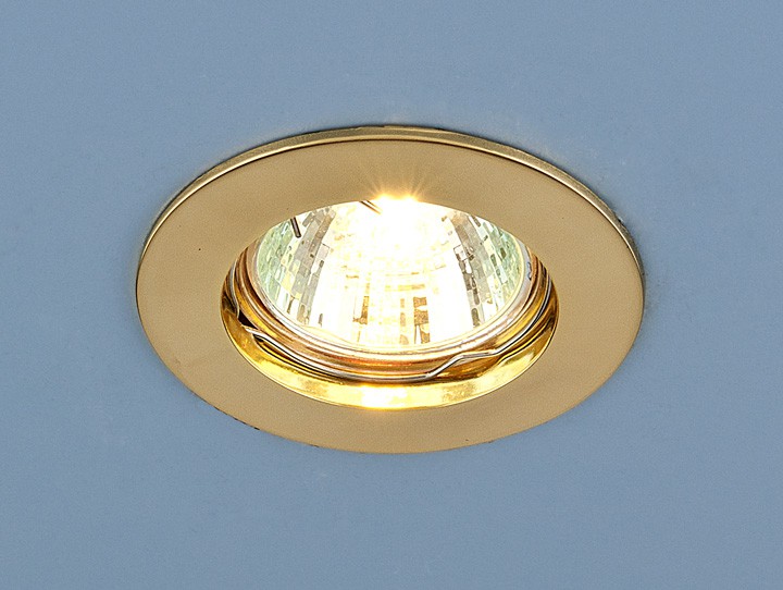 Светильник встраиваемый Electrostandard 863 MR16 GD золото