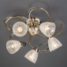 Потолочный светильник Eurosvet 30130/5 античная бронза Natalie
