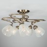 Потолочный светильник Eurosvet 30130/5 античная бронза Natalie