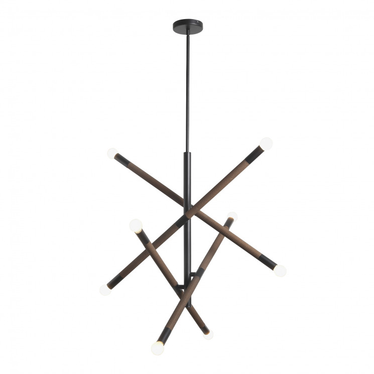 Светильник подвесной ST Luce Черный, Коричневый E14 8*40W         SL6226.403.08