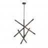 Светильник подвесной ST Luce Черный, Коричневый E14 8*40W         SL6226.403.08
