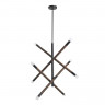 Светильник подвесной ST Luce Черный, Коричневый E14 8*40W         SL6226.403.08