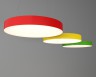 Светильник светодиодный потолочный/подвесной RVE-LBX-RING-800-P круг 80 см 75 Вт 4000К цвет на заказ