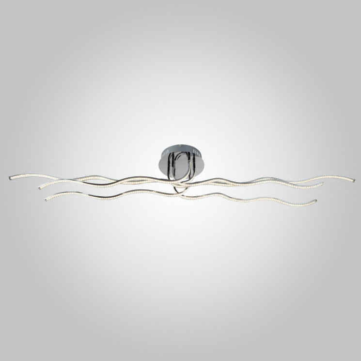 Люстра на штанге Eurosvet 90032/6 хром 54W WAVE