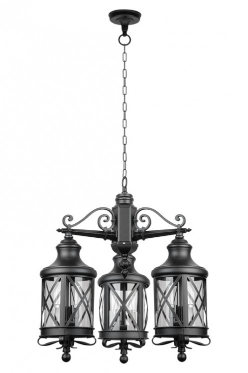 Подвесной уличный светильник YAOHUALUX 84870/3/02 Bl LUCERNA