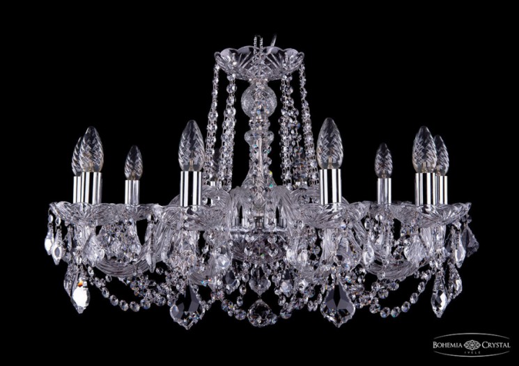 Люстра Bohemia Ivele 1402/10/240/Ni/Leafs