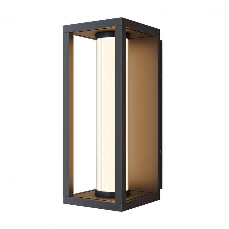 Настенный уличный светильник (бра) Maytoni O480WL-L12B3K Expo