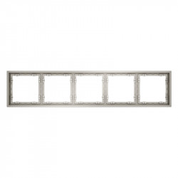 Рамка 5 постов VOLTUM VLS100503 кашемир