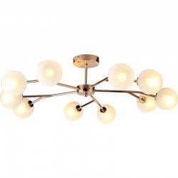 Люстра потолочная на штанге Stilfort 2046/03/10C Fantano 10*E14*40W