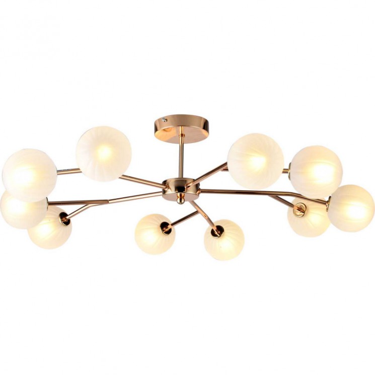 Люстра потолочная на штанге Stilfort 2046/03/10C Fantano 10*E14*40W