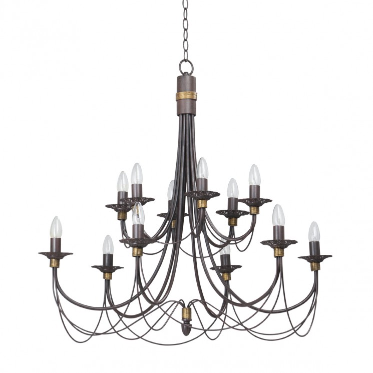 Люстра Vitaluce V1151/12, 12хЕ14 макс. 60Вт