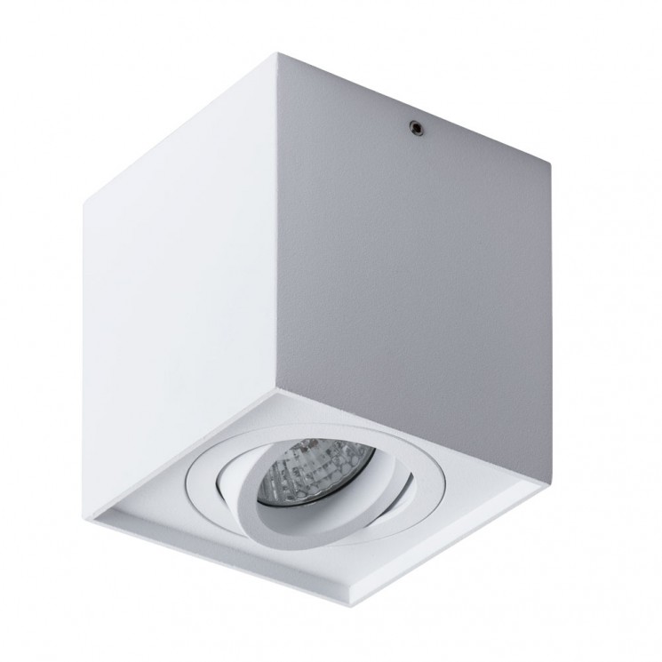 Светильник потолочный Arte lamp FACTOR A5544PL-1WH 9,5х9,5 см Н10,5 см 1хGU10 IP20 белый