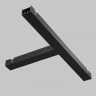 Коннектор Maytoni Technical  Basity TRA172TPC-1B Magnetic track system Basity черный