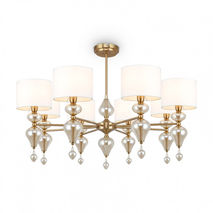 Люстра на штанге Freya FR5369CL-08BS Raise