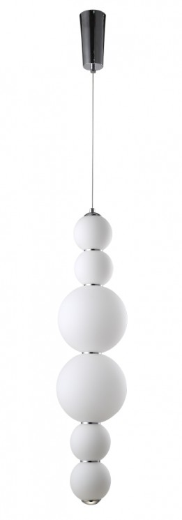 Светильник подвесной Crystal Lux DESI SP6 CHROME/WHITE