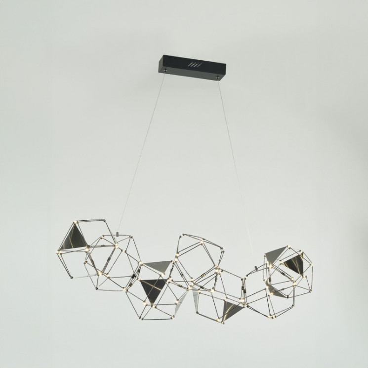 Подвесной светильник Eurosvet 90368/7 черный жемчуг Uma