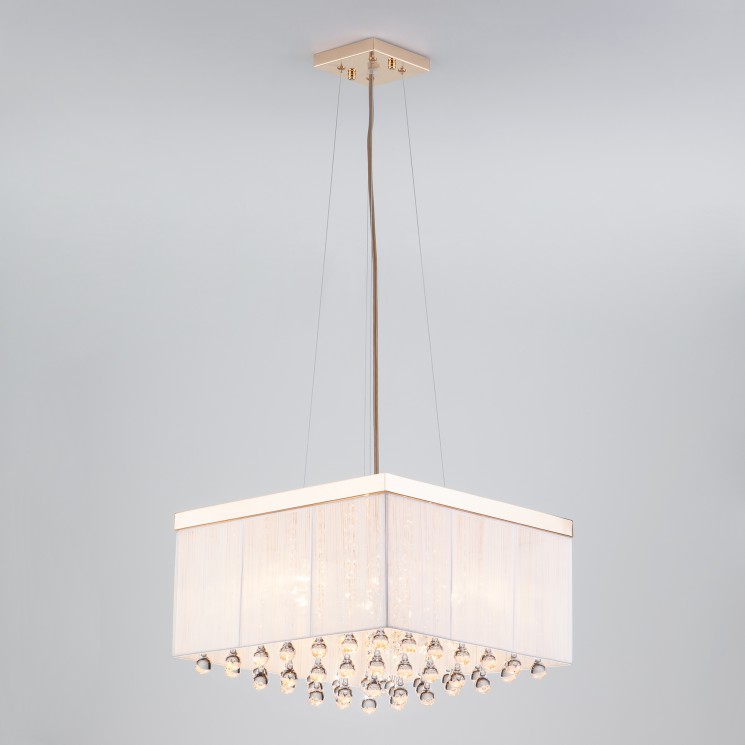 Подвесной светильник  Eurosvet Tabita 3267/8 золото/белый