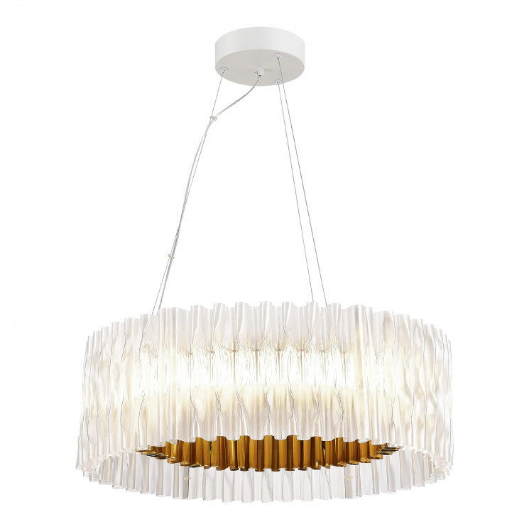 Светильник подвесной ST Luce Золотистый/Прозрачный LED 1*64W          SL6012.203.01