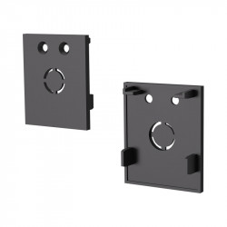 Торцевая заглушка SKYFLAT (2 шт) ST Luce Черный         ST069.409.12