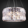 Подвесная люстра Eurosvet 10125/5 хром/прозрачный хрусталь Strotskis Smart (10116/5) Lory