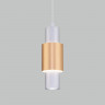 Подвесной светильник Eurosvet 50204/1 LED матовое серебро/матовое золото Bento
