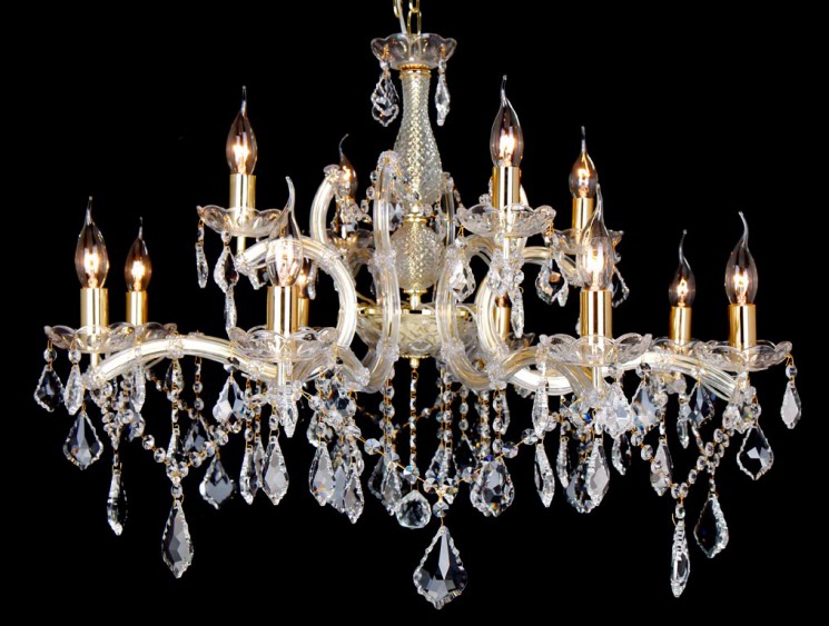 Люстра Newport 11208+4/С gold