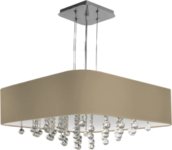 Светильник подвесной BARUSS BS303/5H-500x500