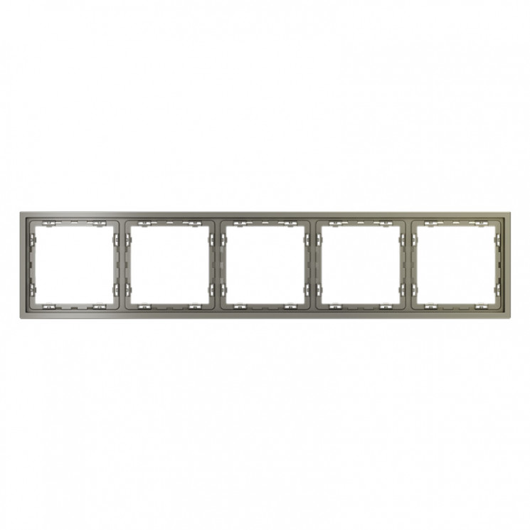 Рамка 5 постов VOLTUM VLS100504 шелк