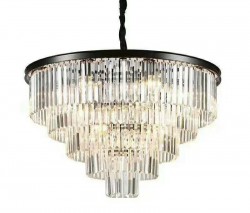 Люстра подвесная хрустальная Stilfort 1027/03/18P Ladder 18*E14*40W