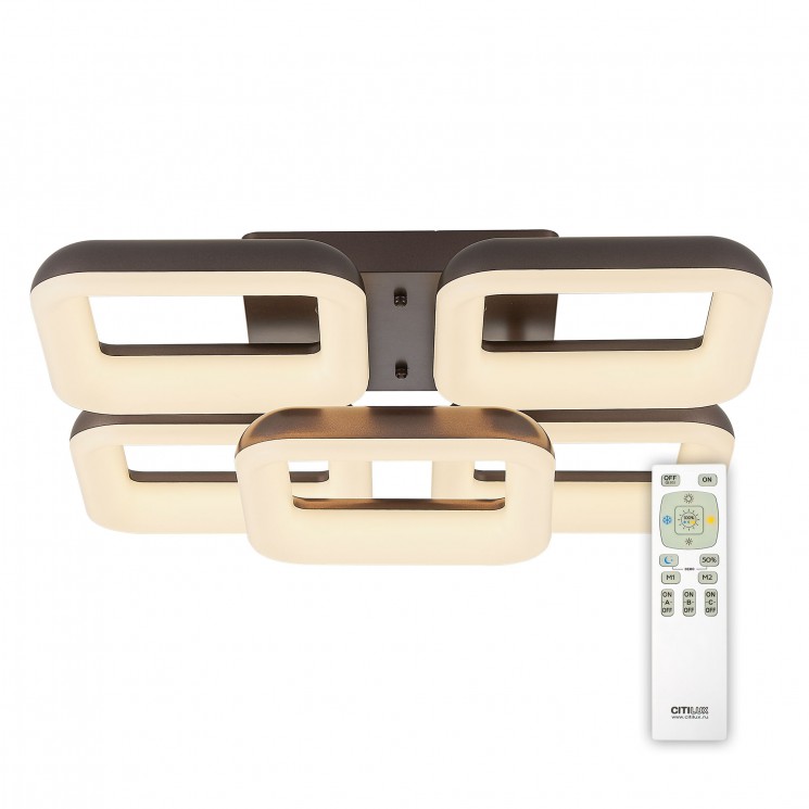 Люстра светодиодная с пультом Citilux CL225255R Паркер