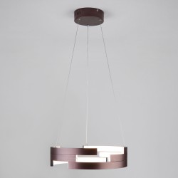 Подвесной светильник Eurosvet 90094/1 коричневый Sphere