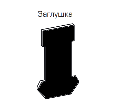 Заглушка к магнитному шинопроводу MT34-41-2