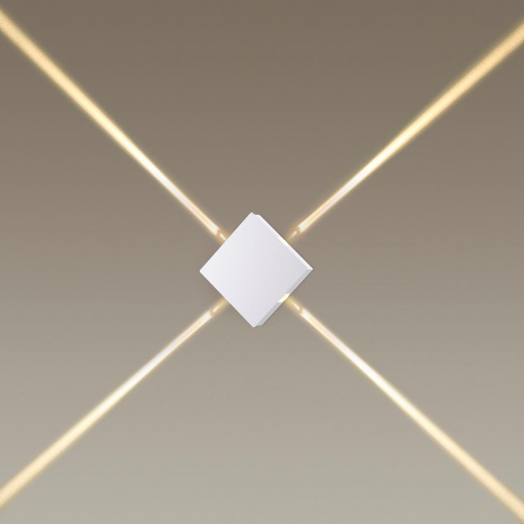 Настенная подсветка с лучами Odeon light 4258/8WL VISTA