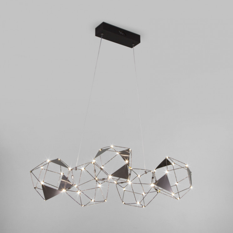 Подвесной светильник Eurosvet 90368/5 черный жемчуг Uma