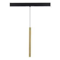 Магнитный трековый светильник SKYLINE 48 ST Luce Золотистый LED 1*7W 3000K 450Lm Ra90 36° IP20 D32xH307 48   ST682.336.07