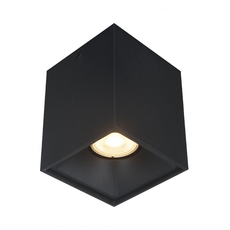 Светильник потолочный ST Luce Черный GU10 1*50W IP20 L82,5xW82,5xH104 220V Без ламп      ST168.402.01