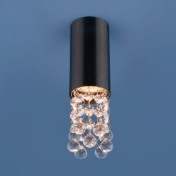 Накладной потолочный светильник Elektrostandard 1084 GU10 BK черный