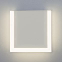 Настенный светодиодный светильник Eurosvet Radiant 40146/1 LED белый 10W