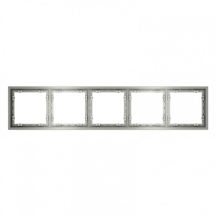 Рамка 5 постов VOLTUM VLS100505 сталь