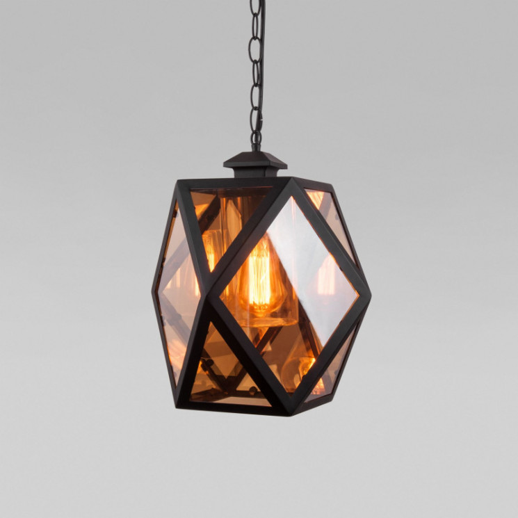 Подвесной уличный светильник Elektrostandard Ambra H (35133/H) чёрный Ambra