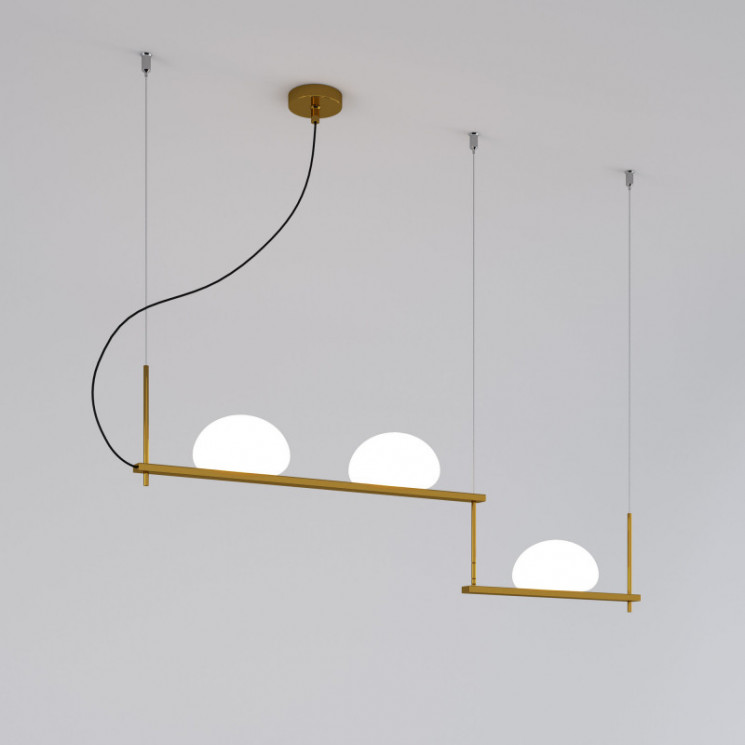 Подвесной светильник Eurosvet 70145/3 латунь Stair