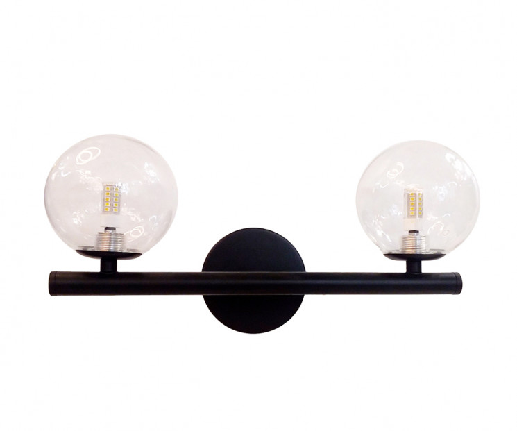 Kink Light 09408-2,19 Бра Иона черный G9 2*5W (Led лампы в комплекте 4000К)