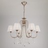 Подвесной светильник Eurosvet 10088/6 перламутровое золото Strotskis Serenata