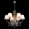 Подвесной светильник Eurosvet 10088/6 перламутровое золото Strotskis Serenata