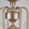 Подвесной светильник Eurosvet 10088/6 перламутровое золото Strotskis Serenata