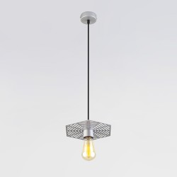 Подвесной светильник  Eurosvet Creto 50167/1 серебряный