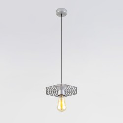 Подвесной светильник  Eurosvet Creto 50167/1 серебряный