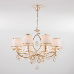 Подвесной светильник  Eurosvet Salita 60091/8 перламутровое золото